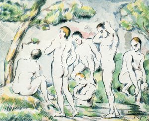 The Bathers ، صفيحة صغيرة 1897